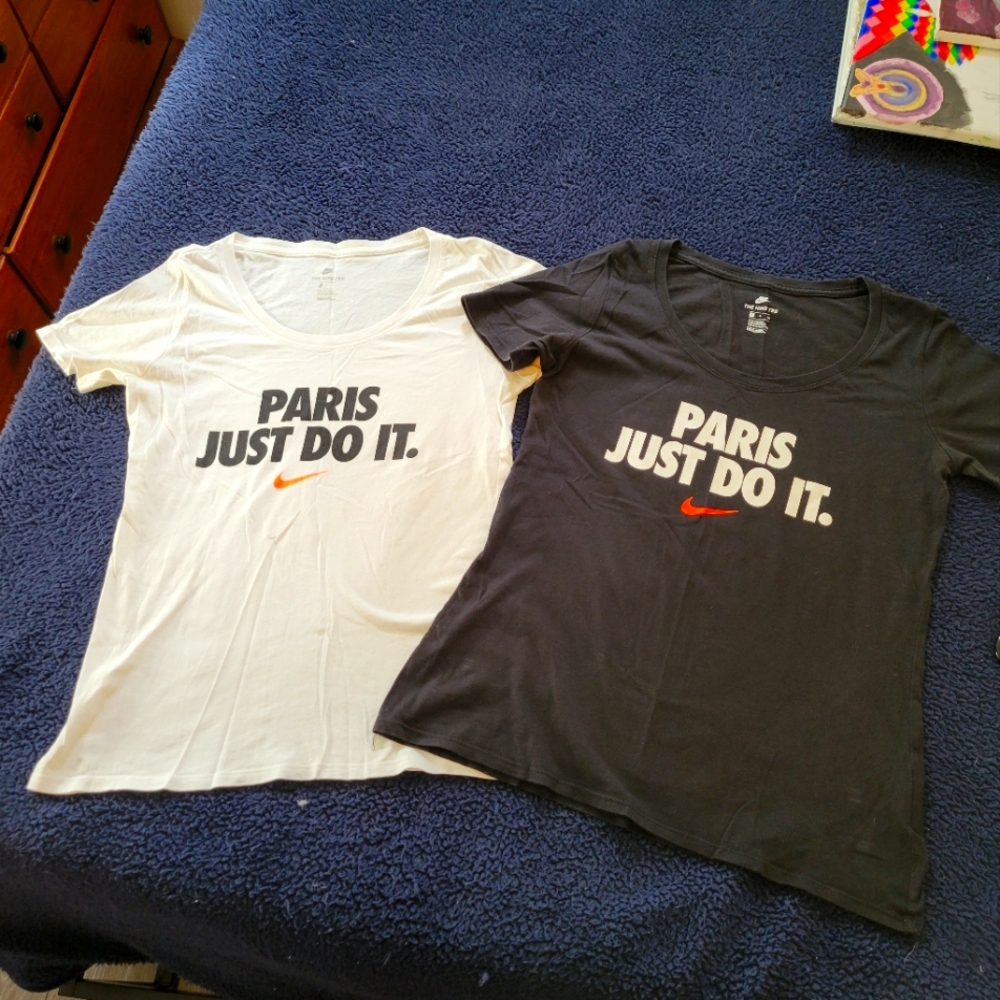 2 Nike Paris Tshirts